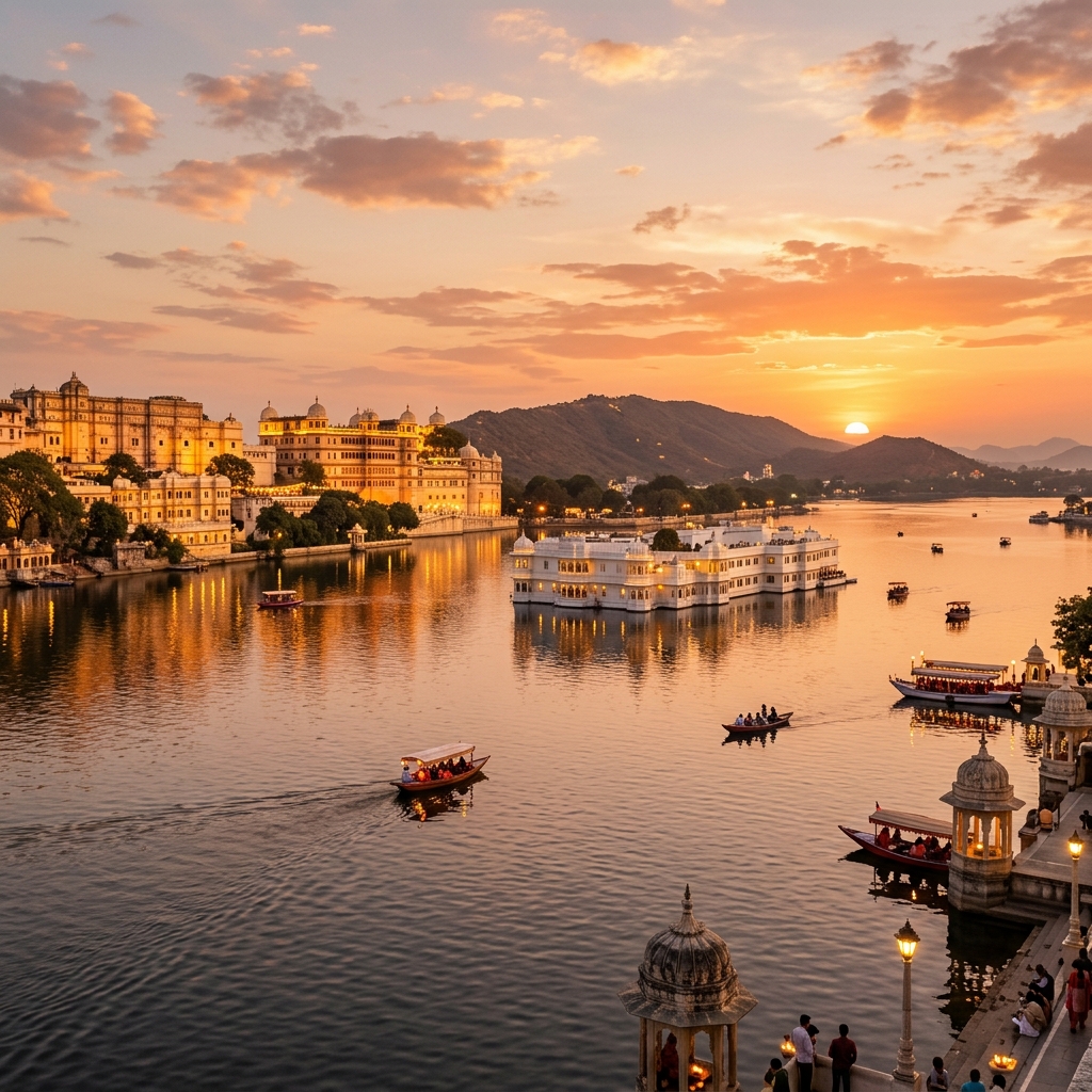 Udaipur Lake Pichola City Palace