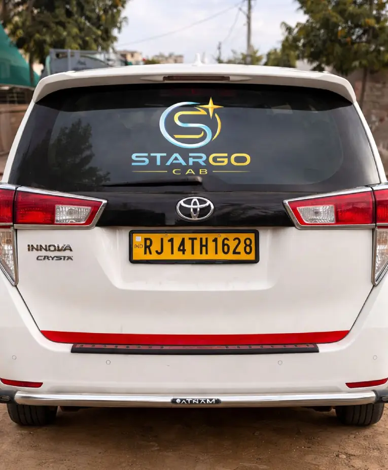 innova crysta taxi in jaipur